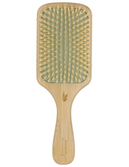 Bamwood Cepillo Neumático Raqueta Cerdas Nylon 1 U