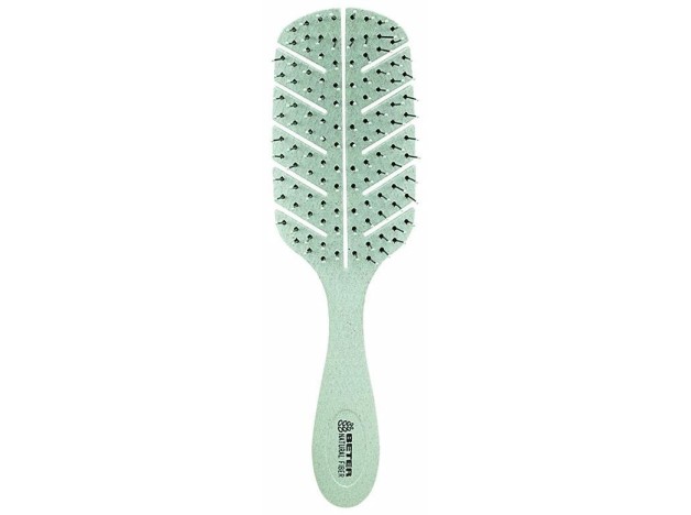Beter Detangling Natural Fiber Cepillo Verde 1Ud
