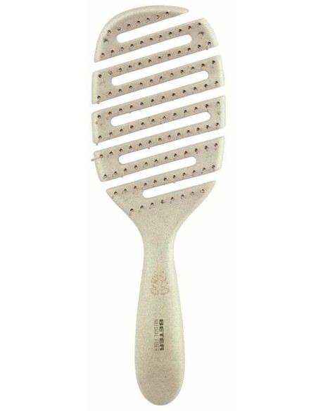 Cepillo Esqueleto Natural Fiber Puas Nylon Bolita Beige 1 U
