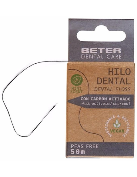 Beter Hilo Dental Carbón Activado 50M