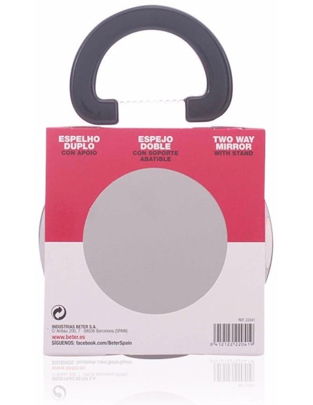 Beter Espejo Doble X2 Con Soporte Abatible 125Cm 1Ud