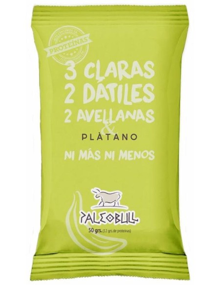 Paleobull Barrita Energética Plátano 50G