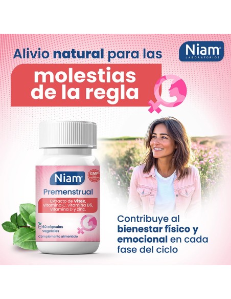 Niam Premenstrual 60 Cápsulas