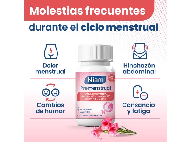 Niam Premenstrual 60 Cápsulas