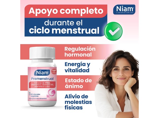 Niam Premenstrual 60 Cápsulas
