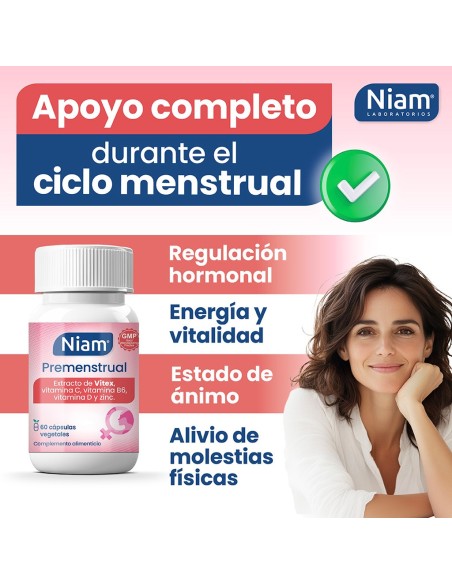 Niam Premenstrual 60 Cápsulas