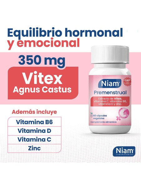 Niam Premenstrual 60 Cápsulas