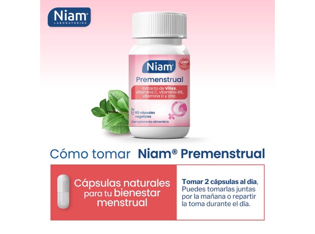 Niam Premenstrual 60 Cápsulas