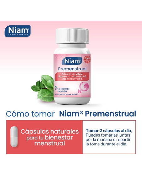 Niam Premenstrual 60 Cápsulas