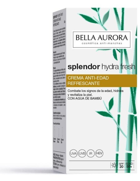 Bella Aurora Splendor Hydra Fresh Antiedad Refrescant Spf20 50Ml