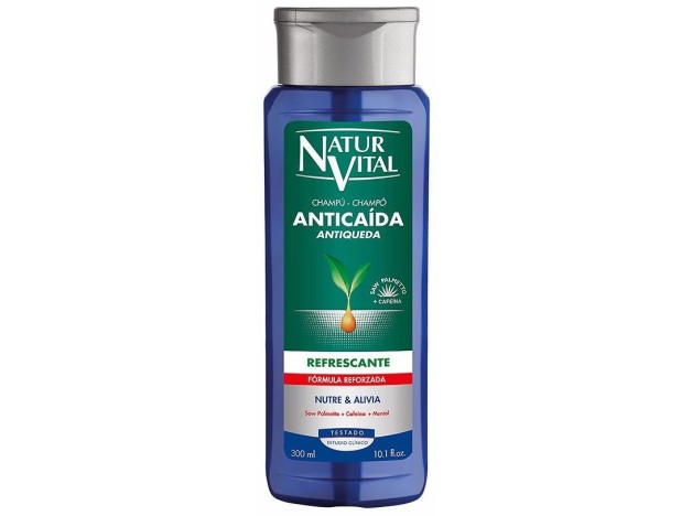 Naturvital Champú Anticaída Refrescante 300Ml