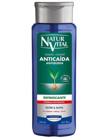 Naturvital Champú Anticaída Refrescante 300Ml