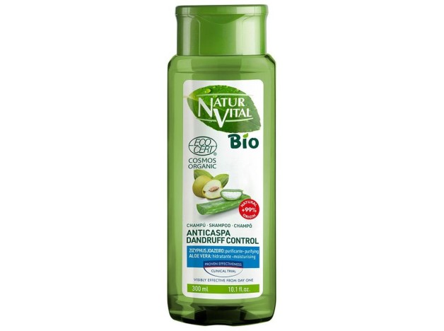Naturvital Champu Bio Ecocert Anticaspa 300Ml