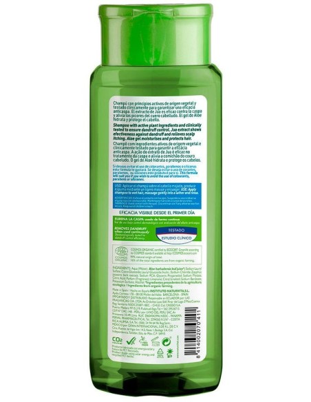Naturvital Champu Bio Ecocert Anticaspa 300Ml