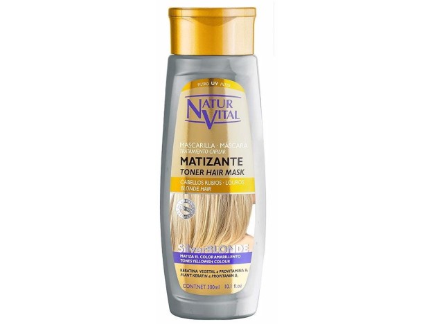 Naturvital Silver Blonde Mascarilla Capilar...