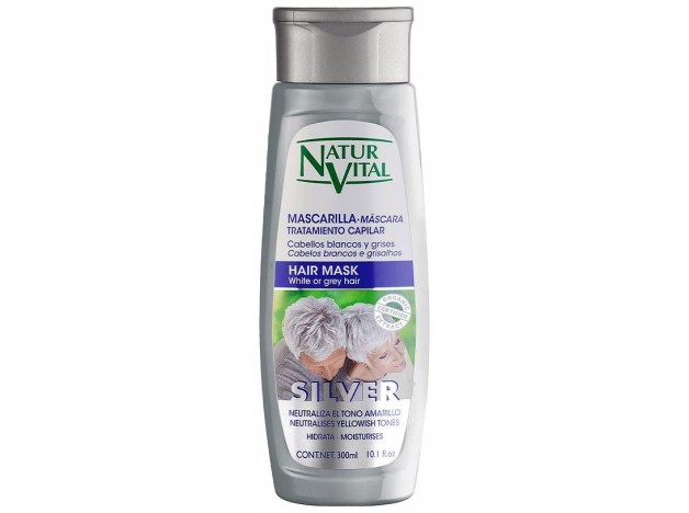 Naturvital Mascarilla Silver White Orgay Hair...