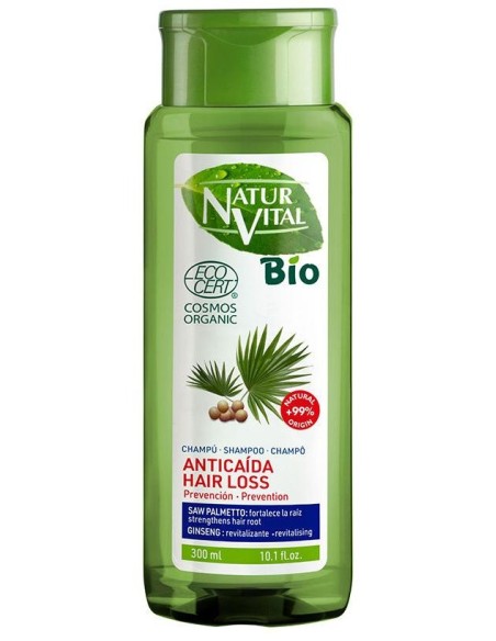 Naturvital Champú Ecocert Anticaída 300Ml