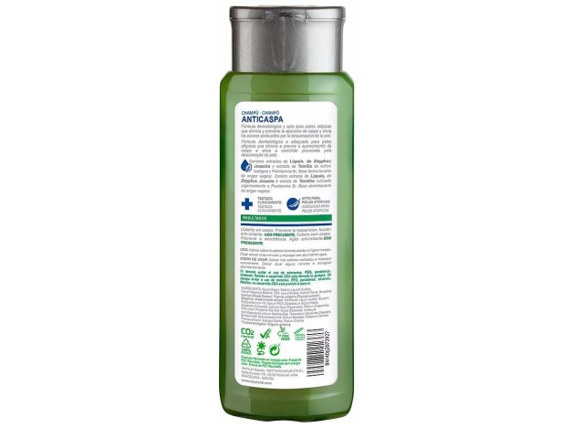 Champu Sensitive Anticaspa 300 Ml