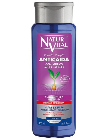 Naturvital Champú Anticaída Antirotura 300Ml