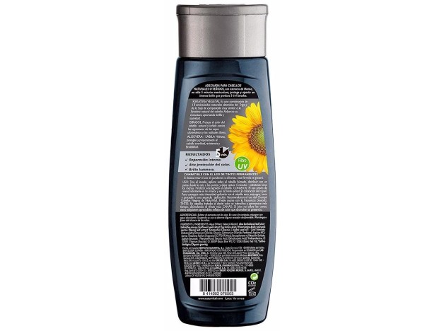 Naturvital Mascarilla Coloursafe Negro 300Ml