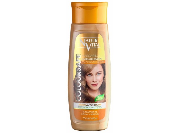 Naturvital Mascarilla Coloursafe Rubio 300Ml