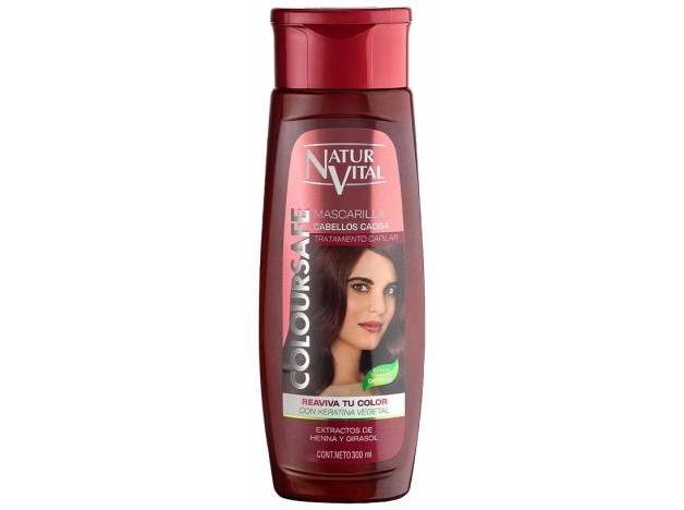 Naturvital Mascarilla Coloursafe Caoba 300Ml