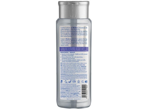 Naturvital Champu Silver Cabello Blanco Ygis 300Ml