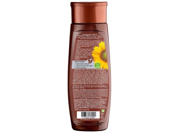 Naturvital Mascarilla Coloursafe Castaño 300Ml