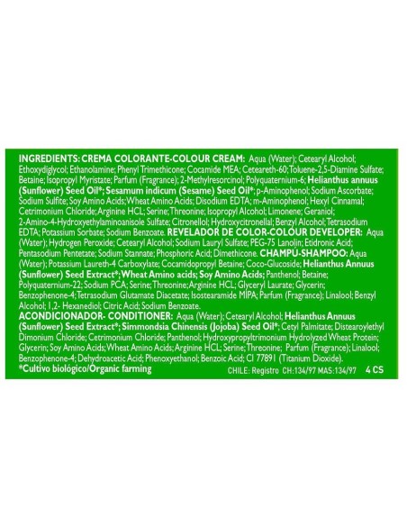 Naturvital Coloursafe Tinte Permanente 4 Castaño 150Ml
