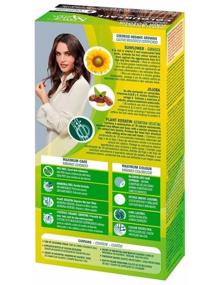 Naturvital Coloursafe Tinte Permanente 5 Castaño Claro 150Ml