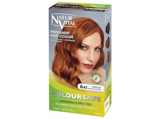 Naturvital Coloursafe Tinte Permanente 6.43...