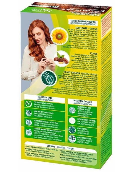 Naturvital Coloursafe Tinte Permanente 6.43 Avellana 150Ml