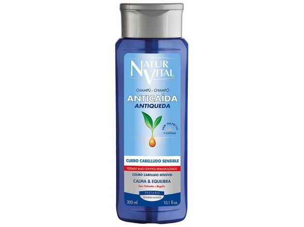 Naturvital Champú Anticaída Cuero Cabelludo...