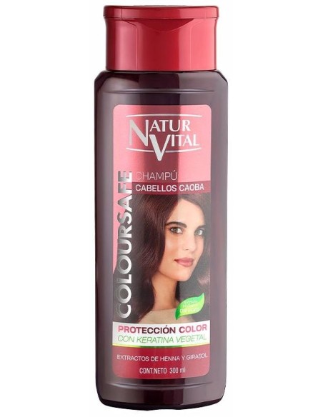 Naturvital Champu Color Caoba 300Ml
