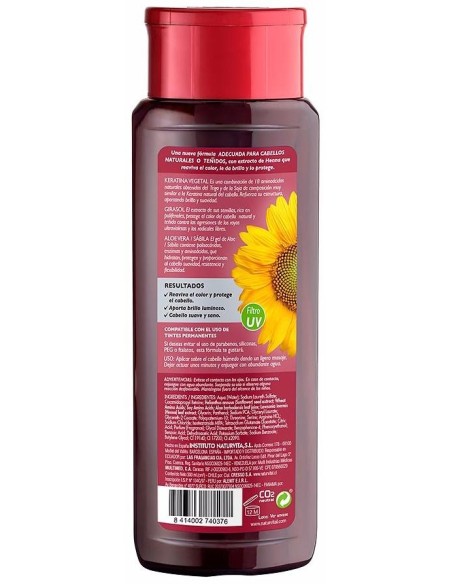Naturvital Champu Color Caoba 300Ml