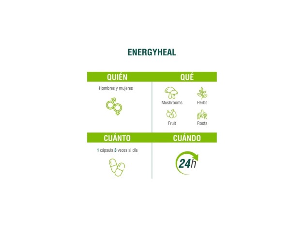 Adaptoheal Energyheal 90 Cápsulas