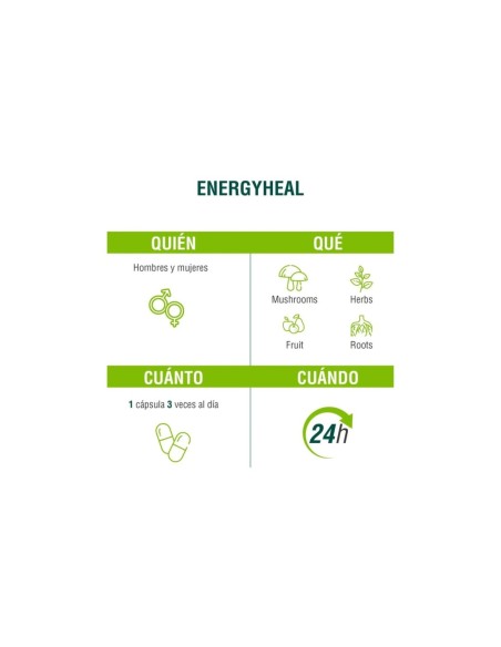 Adaptoheal Energyheal 90 Cápsulas