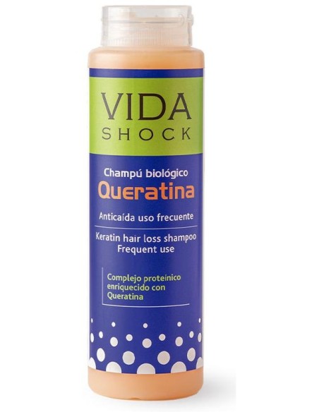Vida Shock Anticaída Champú Queratina Biológico 300 Ml