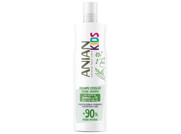 Anian Champú Escolar Aceite Árbol De Té 400Ml