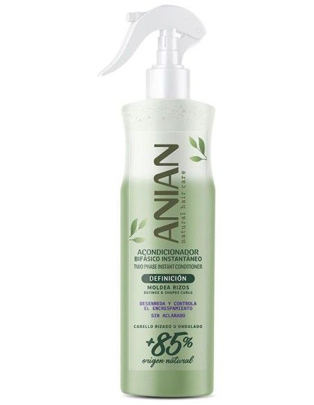 Anian Bifásico Acondicionador Moldea Rizos 400Ml