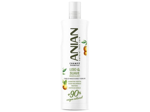 Anian Liso %26 Suave Champú Queratina Vegetal...