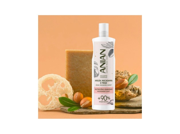 Anian Argán Nutrición Suavidad Champú 400Ml