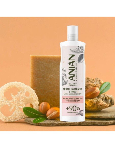 Anian Argán Nutrición Suavidad Champú 400Ml