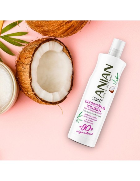 Anian Definición %26 Volumen Champú Vegetal 400Ml