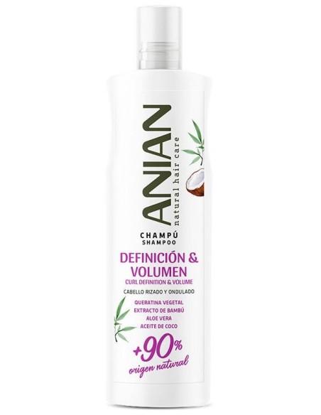 Anian Definición %26 Volumen Champú Vegetal 400Ml