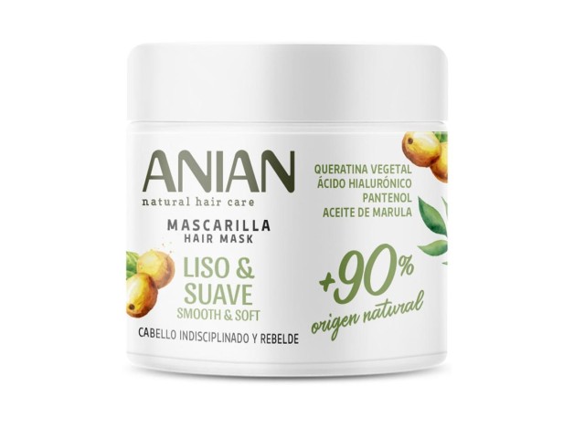 Anian Liso %26 Suave Mascarilla Queratina...