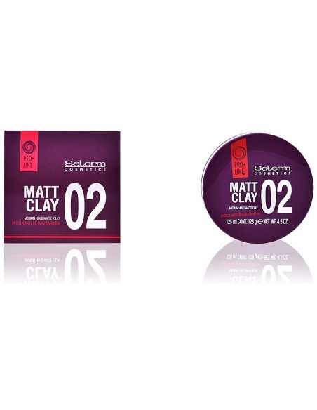 Salerm Matt Clay Medium Hold Matte Clay 125Ml