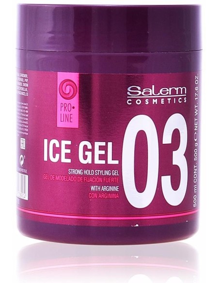 Salerm Ice Gel Strong Hold Styling Gel 500Ml