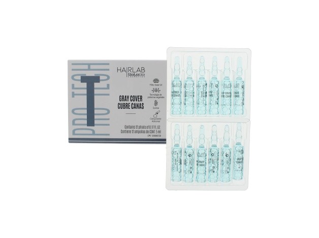 Salerm Pack Ampollas Gray Cover 12X5Ml