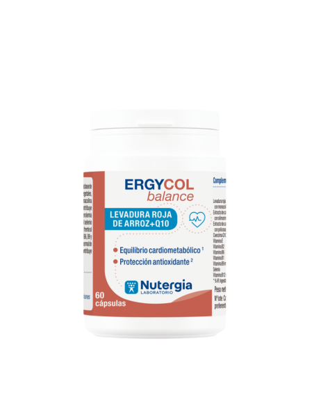 Nutergia Ergycol Balance Levadura Roja 60 Cápsulas